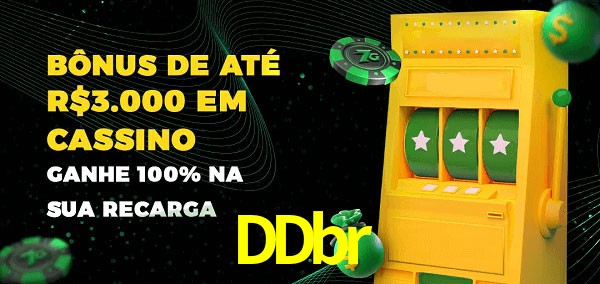 DDbr melhor bônus de depósito